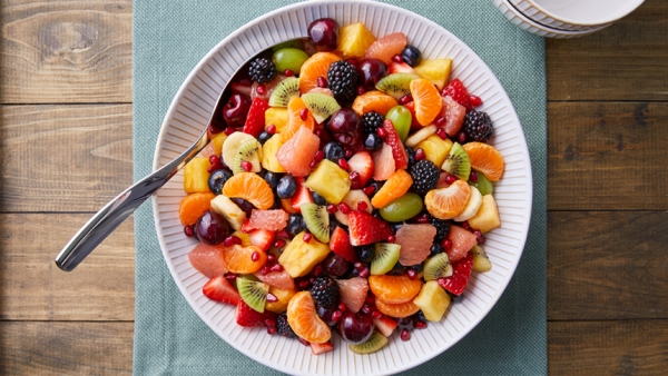 Praise the fruits of the Spirit with a 12-fruit salad