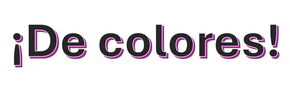 De colores