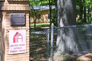The home now serves as the Doggett Campus Ministry Center for NC State University.