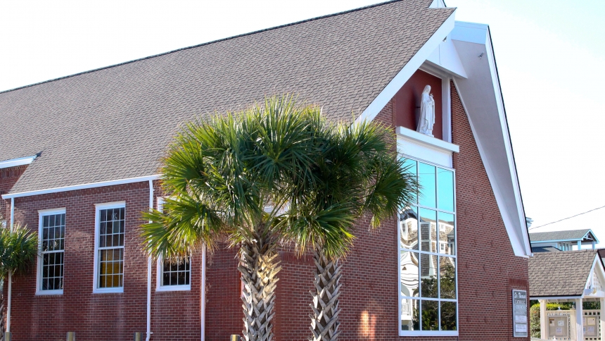 Exploring St. Therese Catholic Church, Wrightsville Beach, NC