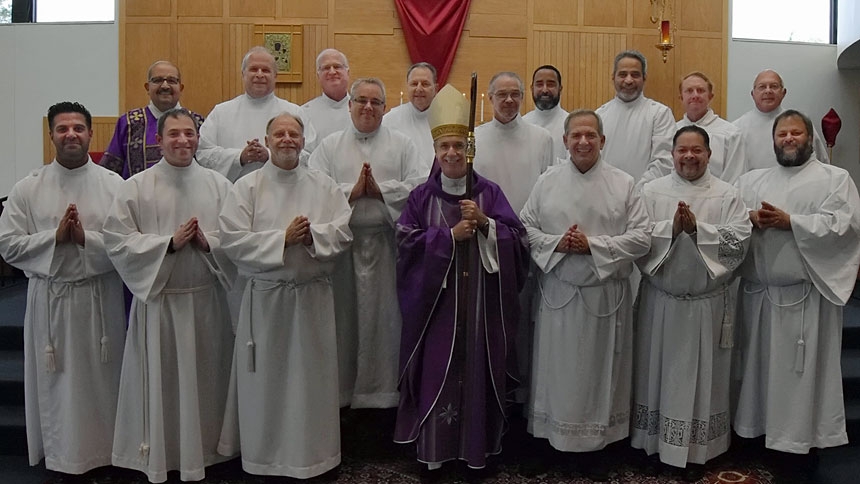 Institution of Acolyte celebrated April 7, 2019, in Raleigh