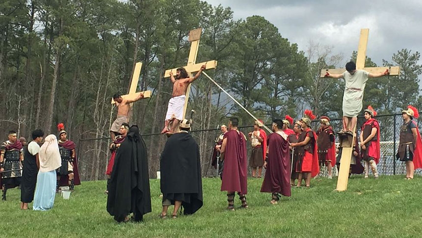 Living Stations of the Cross: An Hispanic Faith Tradition