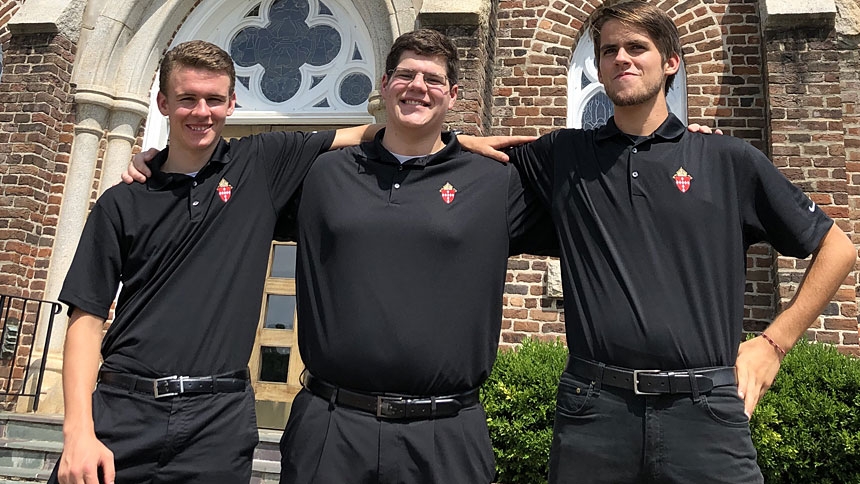 Three diocesan seminarians to study in NC
