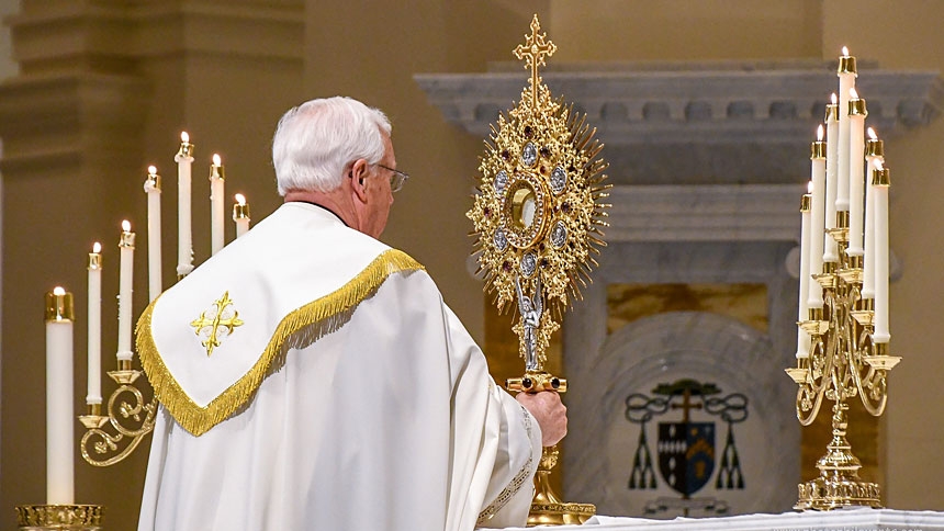 Parish displays Vatican International Exhibit of Eucharistic Miracles
