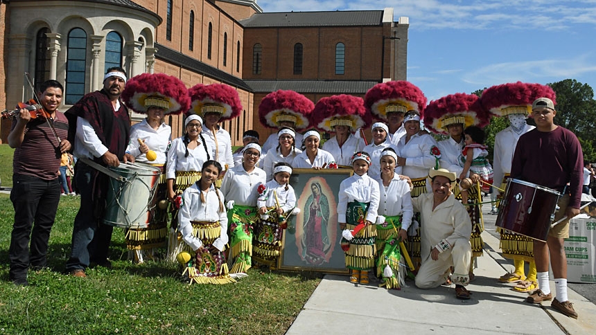 Hispanic families celebrate faith, culture