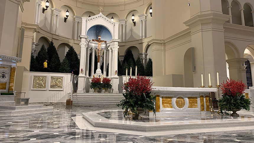 Holy Name of Jesus Cathedral - Christmas 2019
