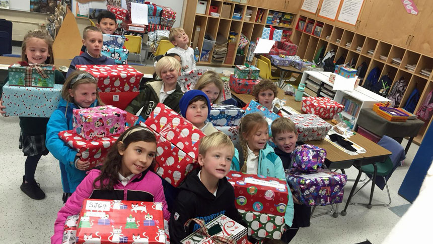 Advent project is shoo-in for local school