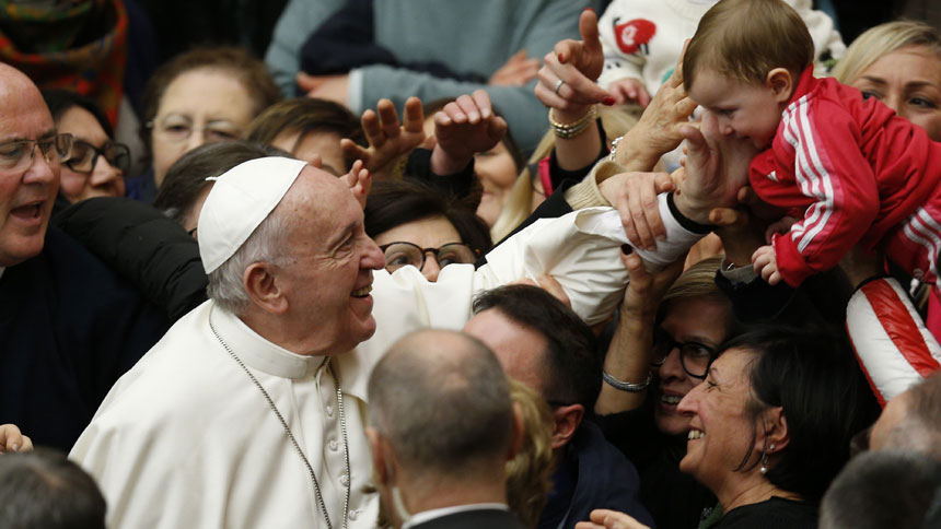 Beatitudes are a Christian's ID card, pope says at audience