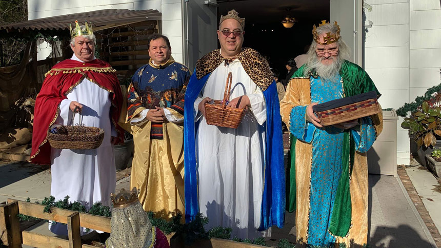 Faithful celebrate Three Kings' Day