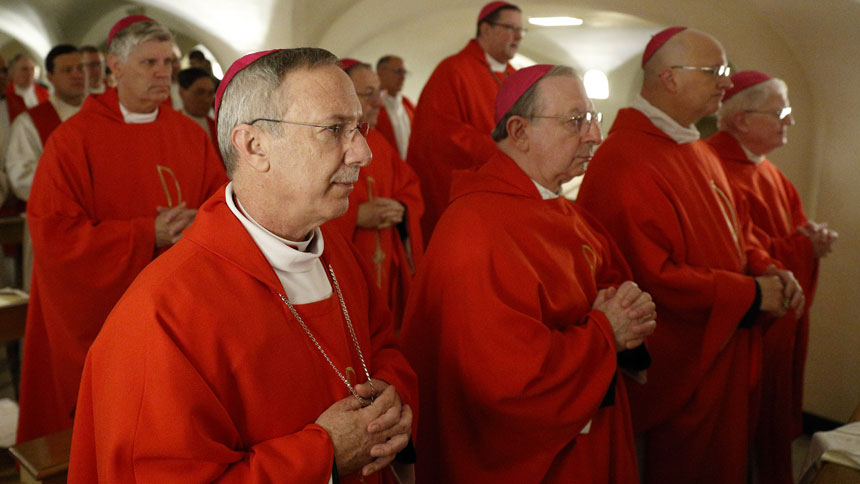 Bishop, monsignor make historic visit to Vatican