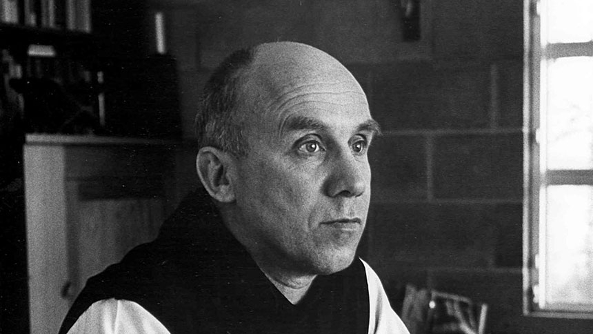 Trappist Father Thomas Merton, one of the most influential Catholic authors of the 20th century, is pictured in an undated photo. Devotees of the monk, who died in 1968, planned various observances of the 100th anniversary of his birth, Jan. 31. (CNS photo/Merton Legacy Trust and the Thomas Merton Center at Bellarmine University)