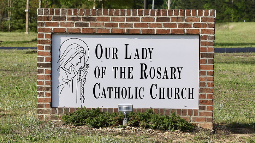 Our Lady of the Rosary becomes first Catholic parish in Franklin County