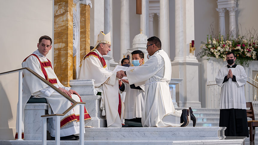 Ordination to the Transitional Diaconate 2021