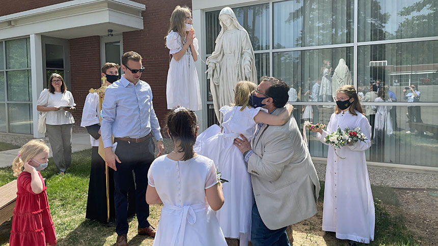 May Crowning, Our Lady of Lourdes Parish, Raleigh, NC