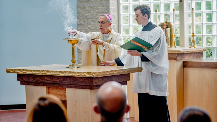 CGHS Queen of All Saints Chapel: Solemn blessings for new altar