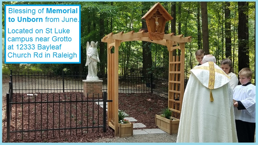 National Day of Remembrance - Memorial to the Unborn