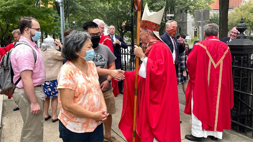 The faithful celebrate Red Mass - 2021