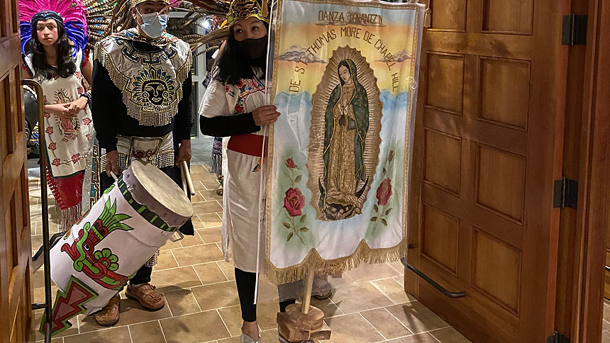 Faithful celebrate Our Lady of Guadalupe