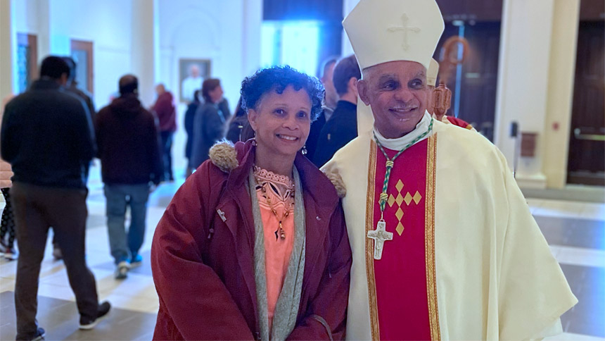 Bishop Cheri invites faithful to 'change lanes' at MLK Mass