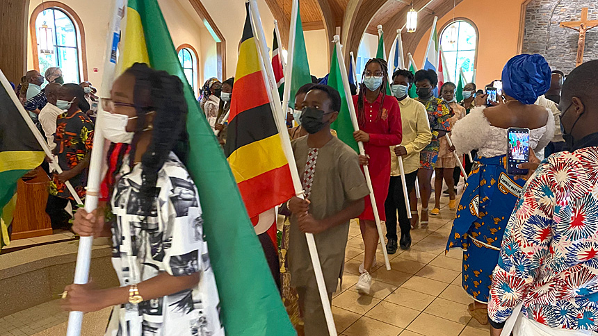 African Heritage Mass celebrates diversity with worship, music and food