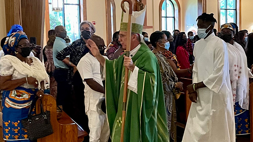 African Heritage Mass celebrates diversity with worship, music and food