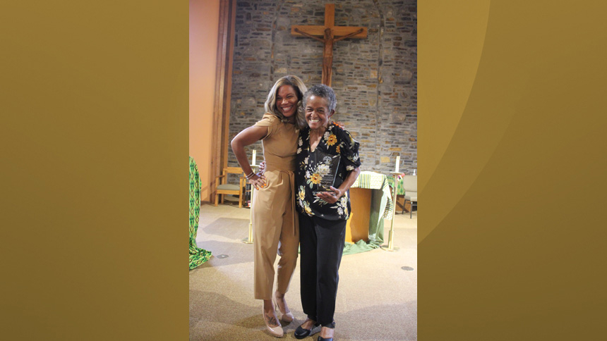 Diocesan Gospel choir director honored for years of service as she retires