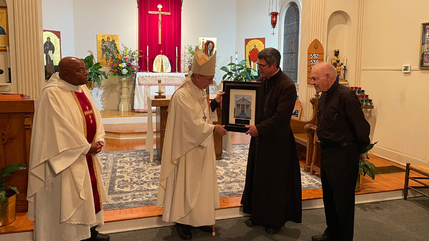 Immaculate Conception, Rocky Mount, celebrates 80th anniversary with Bishop Zarama