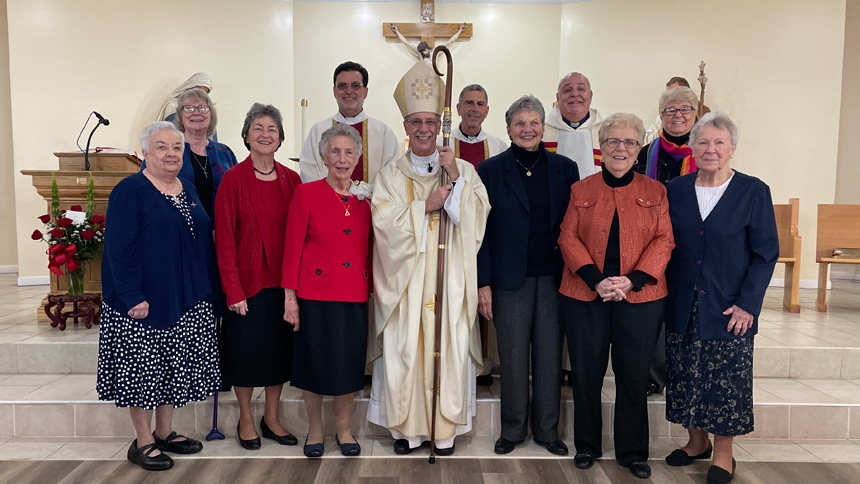 Sister Maxine honored for 75 years