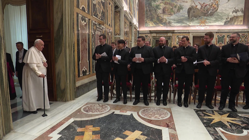 Pope Francis to American seminarians: your vocation is to be at the service of the Church