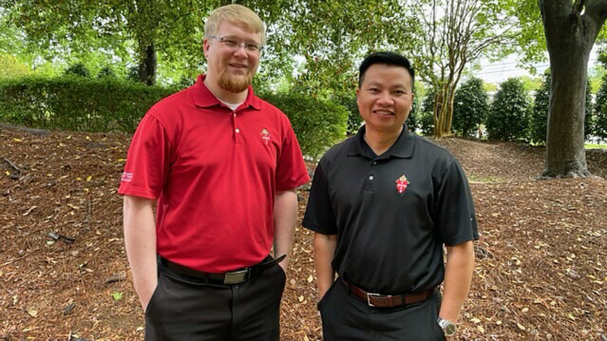 Cong Viet Le and Ross Thomas Williams