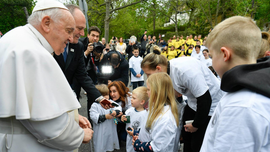 Highlights of Pope Francis' trip to Hungary