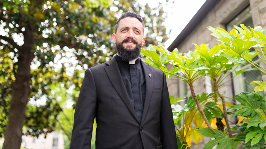 ‘To your left and right’: Newly ordained Father Nicolas to serve God’s people
