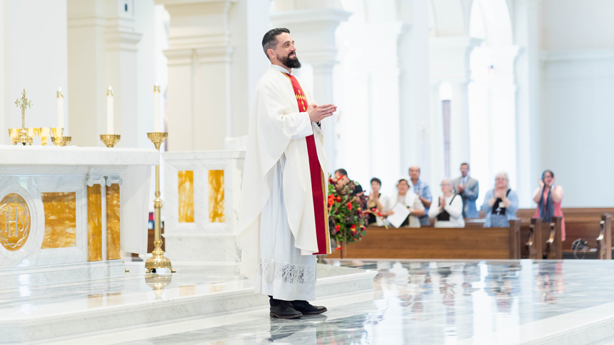 Father Nicolas Rapkoch Ordination