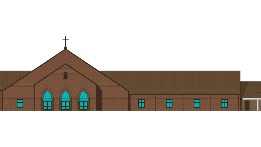 All Saints Parish breaks ground for new church building