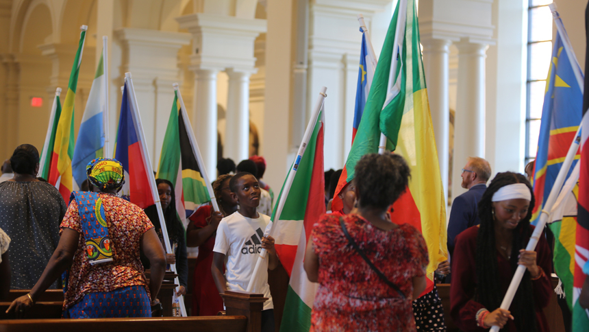 Faithful gather for African heritage celebration
