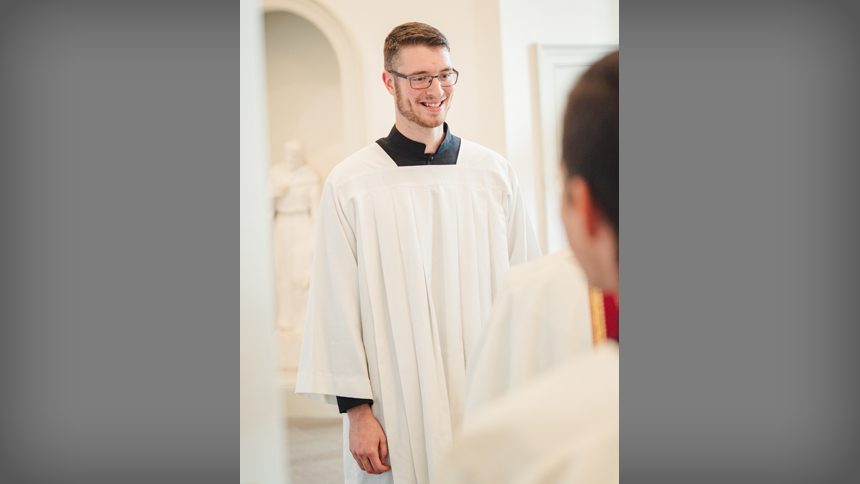 Seminarians convene for Mass of Candidacy