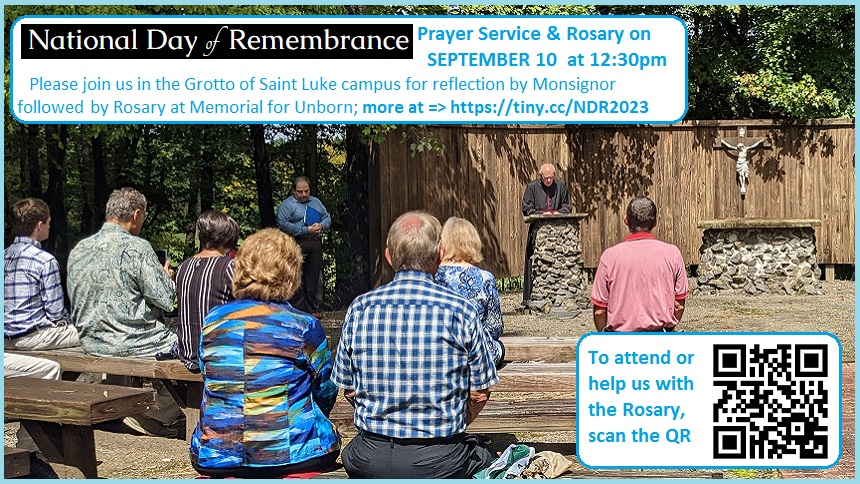 2023 National Day of Remembrance and Memorial to the Unborn