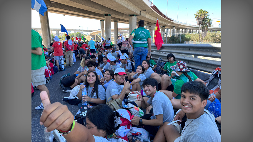 Where they have been: Pilgrims bring journey into the everyday - WYD 2023