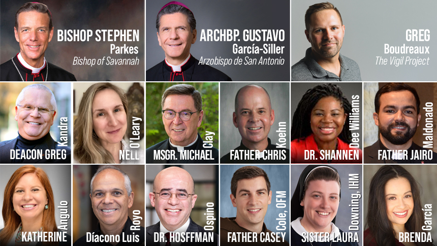 Speakers for Diocese of Raleigh Eucharistic Congress