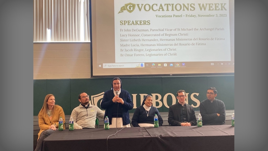 Students hear vocations stories