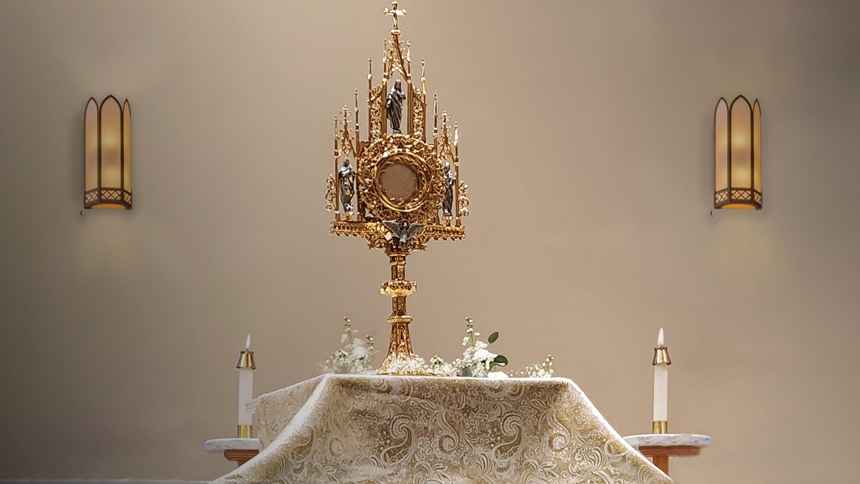 Diocese of Raleigh Centennial Monstrance