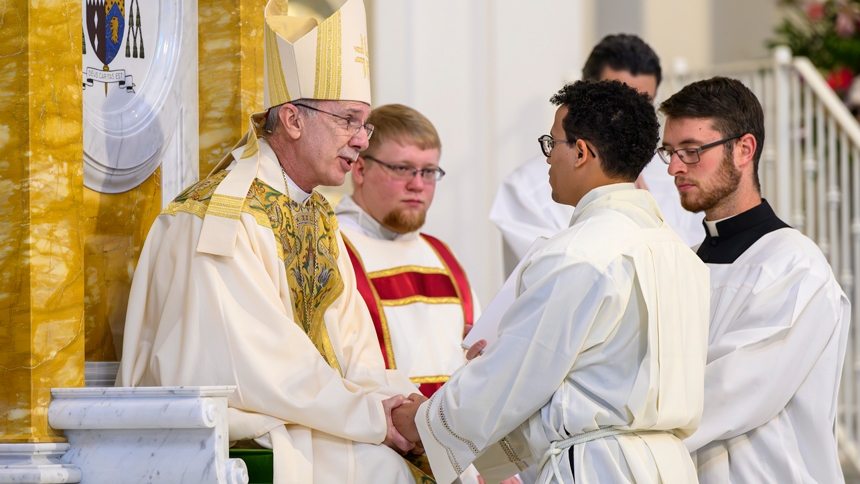Deacon Johan: Seminarian takes formative step on journey 