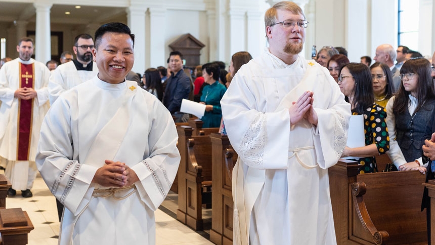 ‘Thanks be to God’: Two are ordained to priesthood 