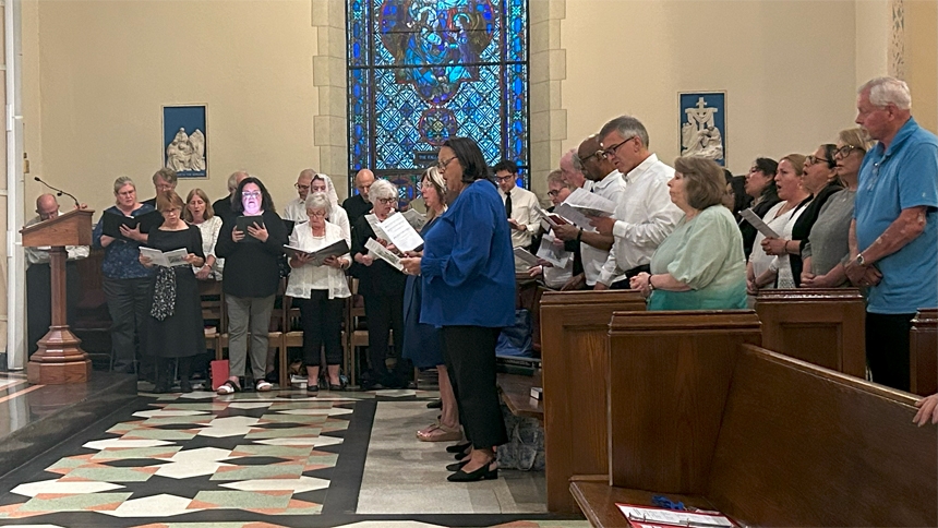 A ‘visible home’ - Sacred Heart observes anniversary of its church dedication