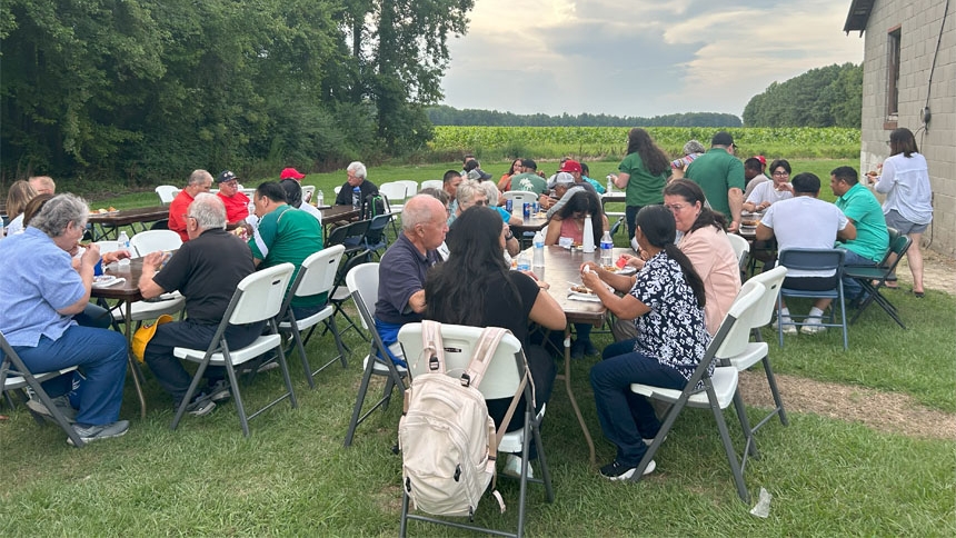 USCCB visits eastern NC to learn realities of migrant farm workers