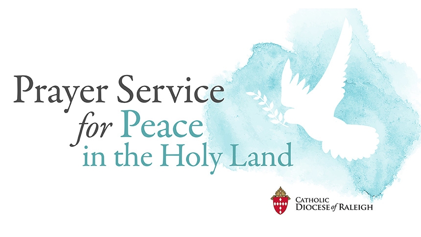 Prayer Service for Peace in the Holy Land