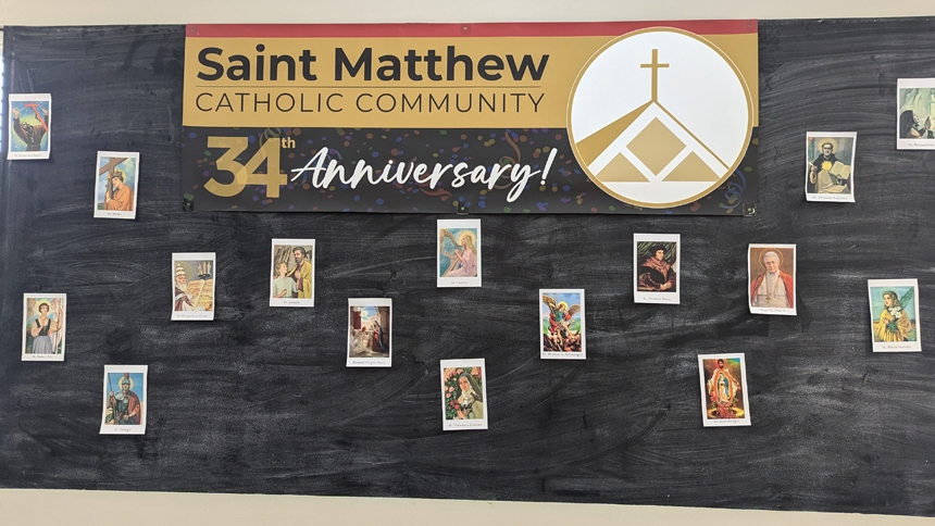 As the diocese celebrates 100 years, St.  Matthew Church in Durham celebrates its 34th anniversary.