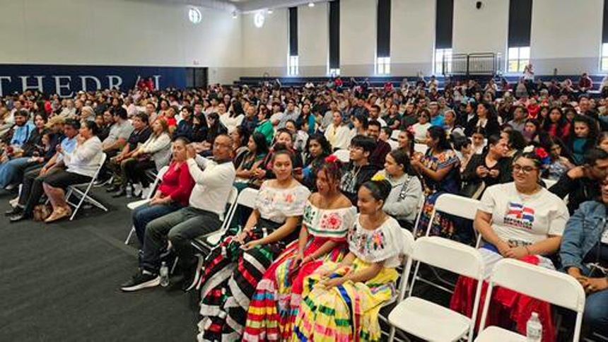 Over 1,000 attend Hispanic heritage Mass and celebration