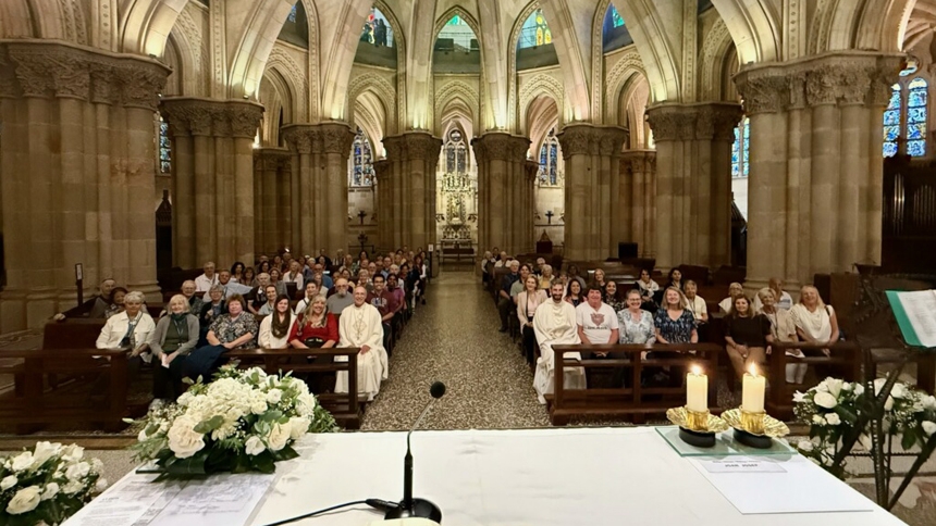 Final Mass at Sagrada Familia in Barcelona