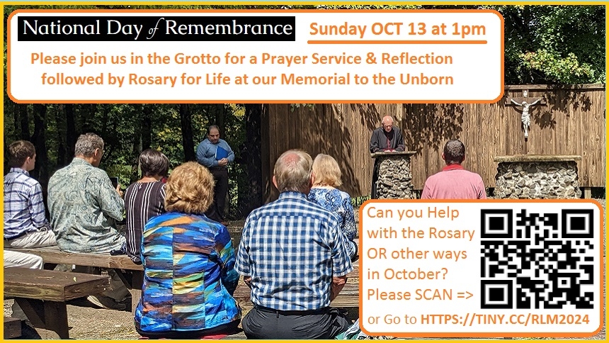 2024 National Day of Remembrance and Memorial to the Unborn